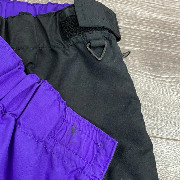 Vintage Columbia Sportswear Company Snow Ski Pants Full Side Zip Black L - Picture 13 of 16